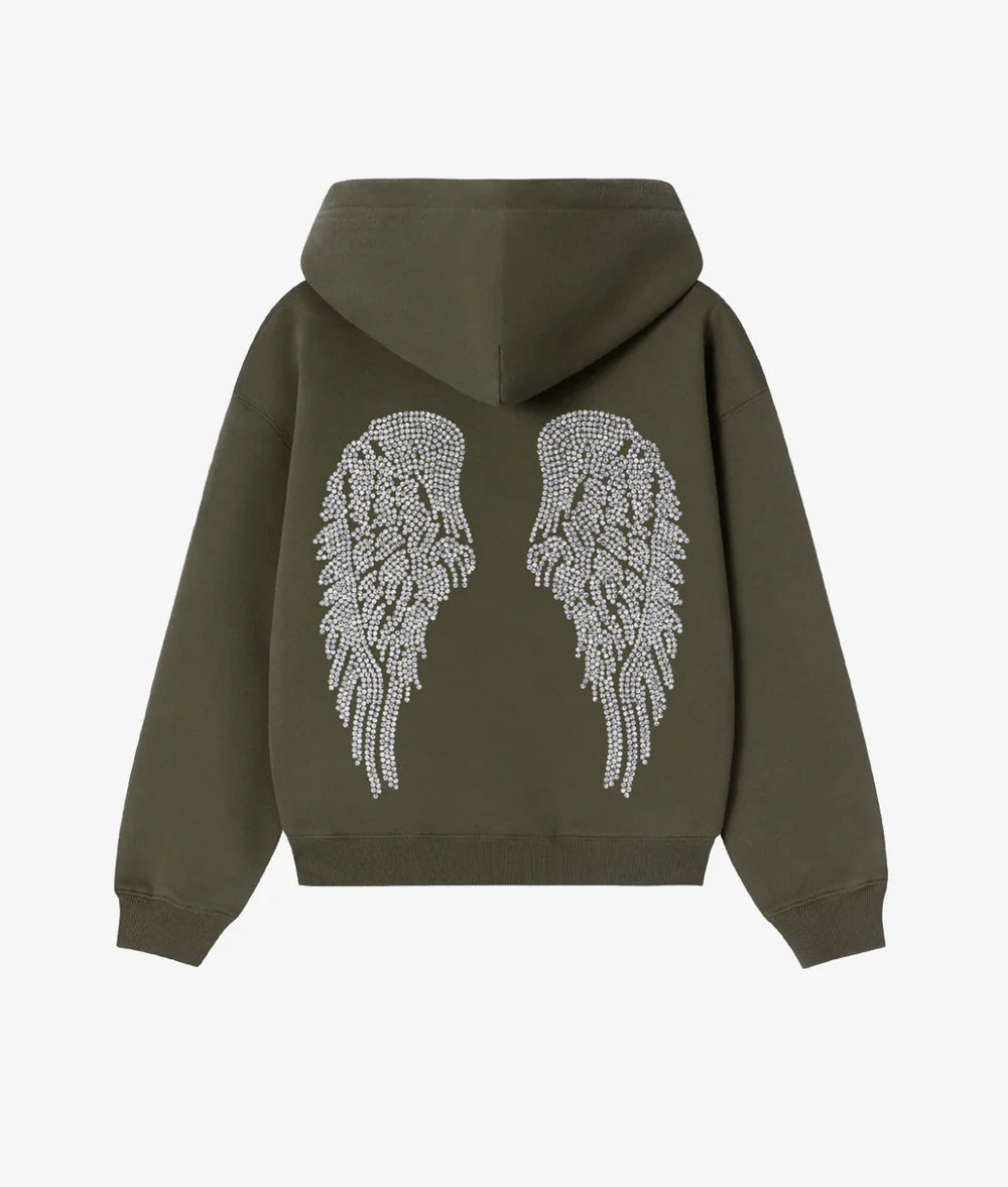 Z&V - Hoodie Vert Olive